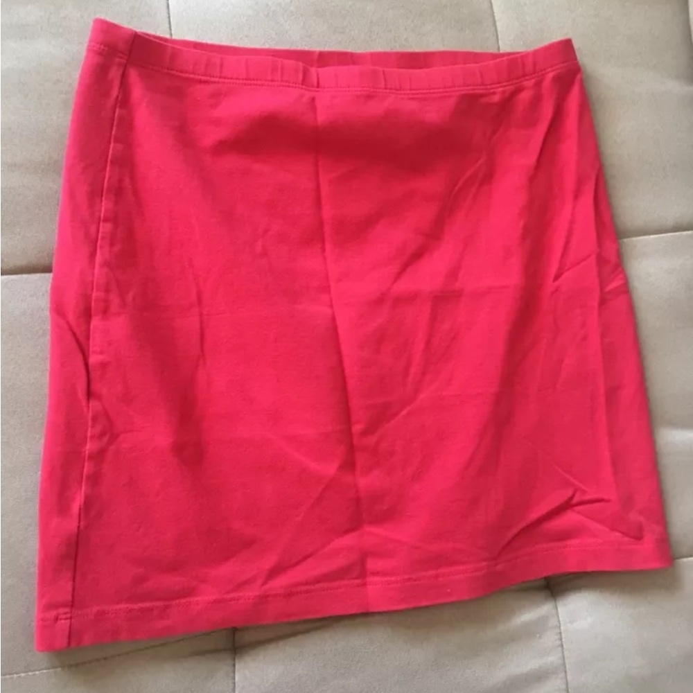 Women's Divided By H&M Coral Form Fitting Mini Skirt Size 4